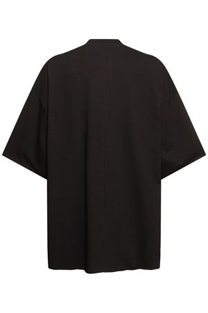 T-shirt Tommy in cotone nero RICK OWENS | RU01F2279JA09